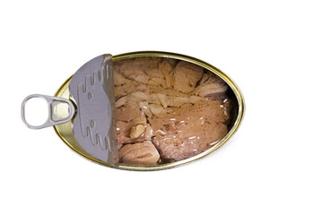 oval can of tuna