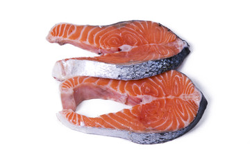 salmon isolated