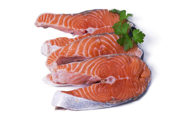 salmon isolated