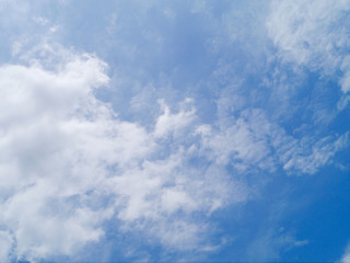 Cloud blue sky.