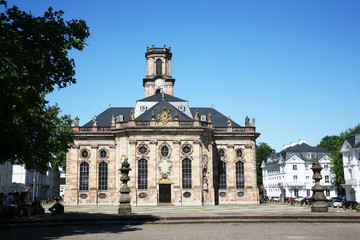 Obraz premium Ludwigskirche Saarbrücken