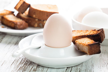 The soft-boiled egg