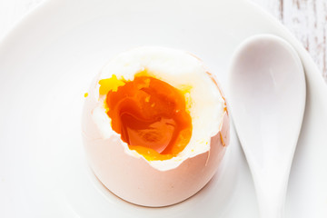 The soft-boiled egg