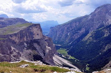 Obraz premium Blick ins Langental