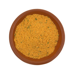 Mesquite marinade mixture in a small bowl