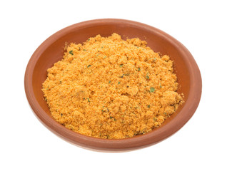 Mesquite marinade dry ingredients mixture in bowl