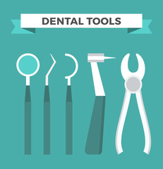 Dentist doctor infographic vector illustration