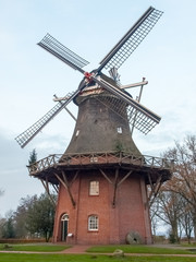 Bad Zwischenahn, windmill in the open-air museum