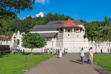 Buddha Tooth Temple in Kandy