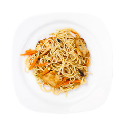 Noodles with chicken