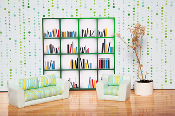 Living room interior.