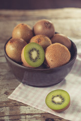 Kiwi fruit in a bowl
