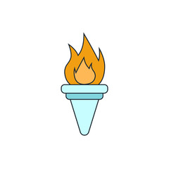 icon torch