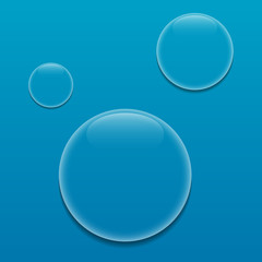 Fototapeta na wymiar Transparent soap bubbles