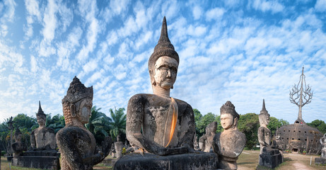 Laos landmarks and sightseeing - Buddha Park