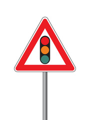 luminous signal device sign