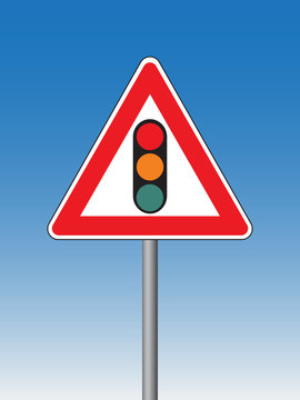 luminous signal device sign