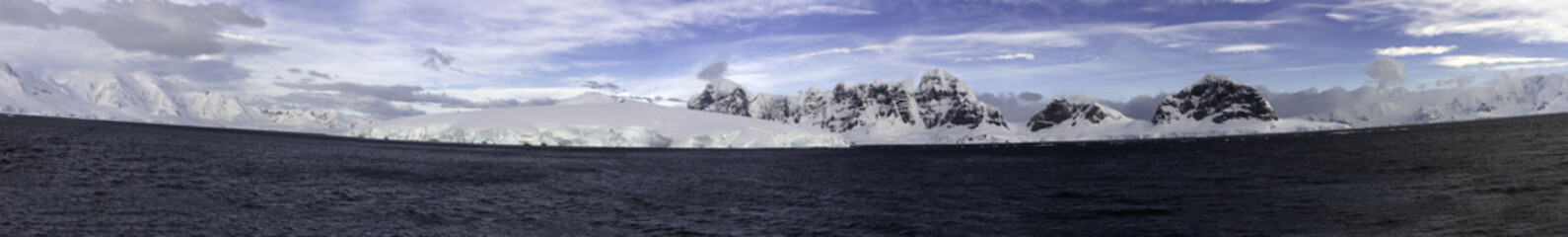 Panorama of Lemaire Channel entrance © karenfoleyphoto