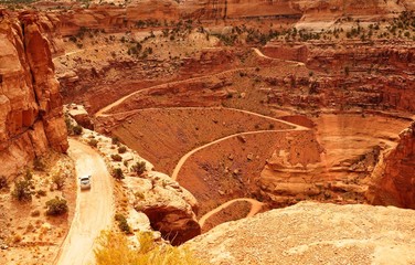 A view of Canyonlands National Park