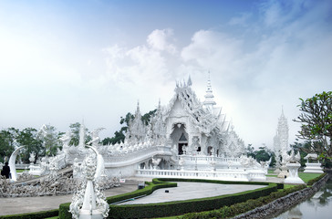 Chiang Rai Thailand, Wat Rong Khun white temple