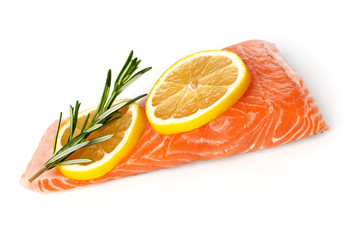 Salmon with lemon