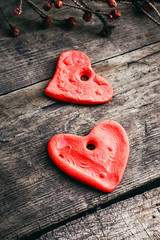 set of symbolic hearts