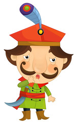 Cartoon character - nobleman - illustration for the children