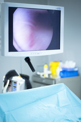 Hospital surgery arthroscopy operation screen