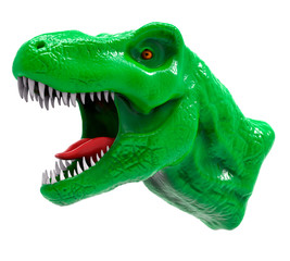 3D Isolated T-Rex Head