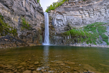 Taughannock Falls in the Finger Lakes region, New York state.