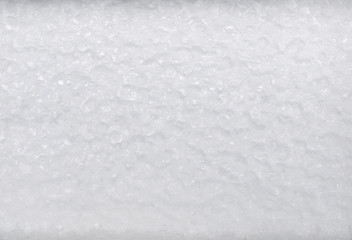 White Plastic Foam Texture