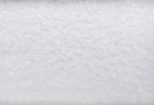 White Plastic Foam Texture