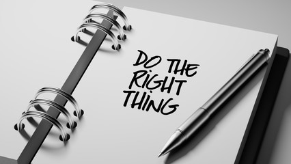 Closeup of a personal agenda setting an important date writing w