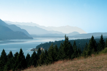 Columbia Lake at Sunset near Fairmount Hot Springs