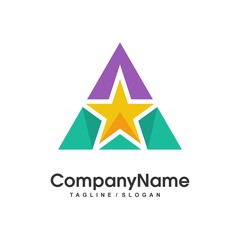 triangle vector logo icon