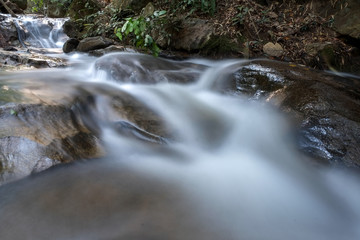 creek flowing over the rocks