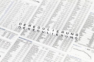 Deregulierung