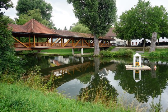 Wooden bridge