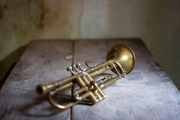An ancient trumpet