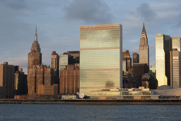 Empire State Building, United Nation Headquarter, Chrysler Building