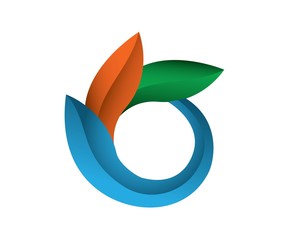 professional 3d synergy global logo template