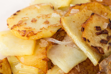 Delicious roasted potatoes.