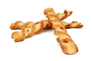 Biscuits apéritif / Torsades feuilletées