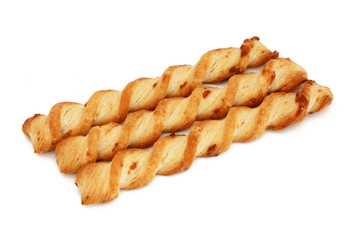Biscuits apéritif / Torsades feuilletées