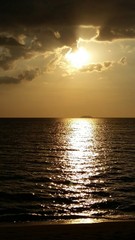 Sunset in Thailand