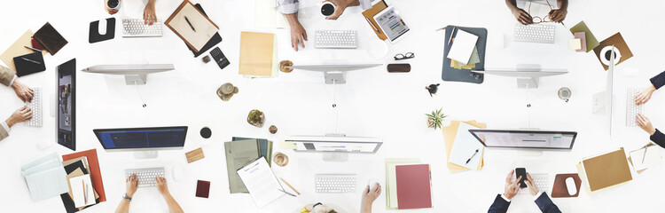 Business People Office Worker Working Concept