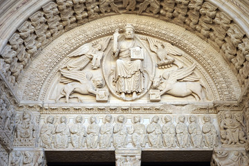 The Romanesque Cathedrale Saint-Trophime d'Arles