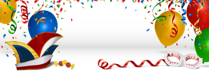 HIntergrund Fasching Karneval