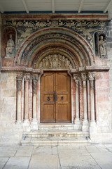 Fototapeta na wymiar Door of church