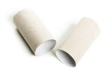 Empty paper roll